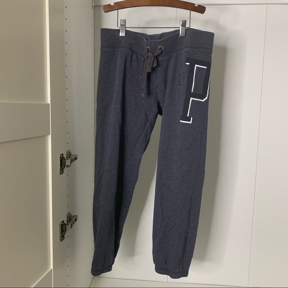 5/$25 Sale ☀️ VS PINK Gray 7/8th Length Drawstring Joggers